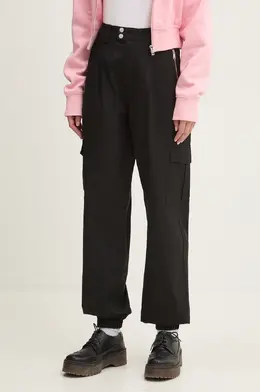 Tommy Jeans: Чёрные брюки 