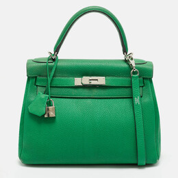Hermes: Зелёная сумка  Kelly