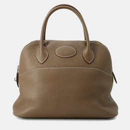 Hermes: Коричневая сумка на руку 