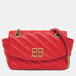 Balenciaga: Красная сумка  BB