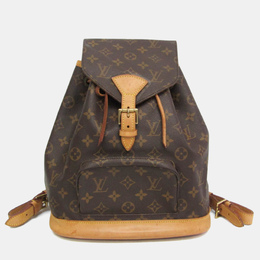 Louis Vuitton: Коричневый рюкзак 