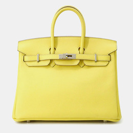 Hermes: Голубая сумка-шоппер  Birkin