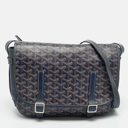 Goyard: Голубая сумка 