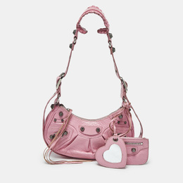 Balenciaga: Розовая сумка  Le Cagole