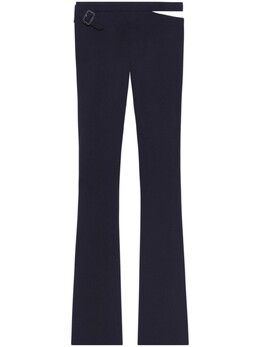 Courreges: Чёрные брюки 