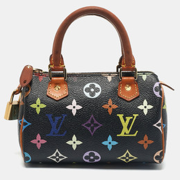 Louis Vuitton: Чёрная сумка  Speedy