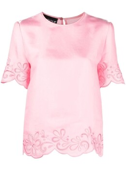 Boutique Moschino: Кружевное топ 