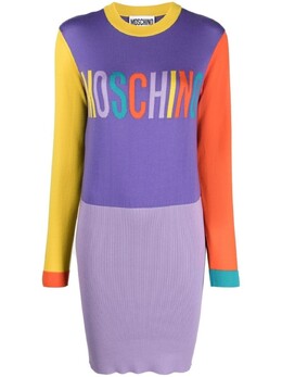 Moschino: Трикотажное платье 