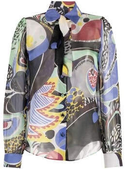 Moschino: Чёрная блуза 