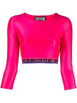 Versace Jeans Couture: Короткий топ 