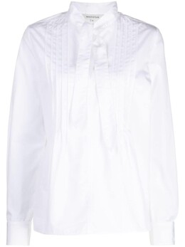 Maison Kitsuné: Рубашка с бантом 