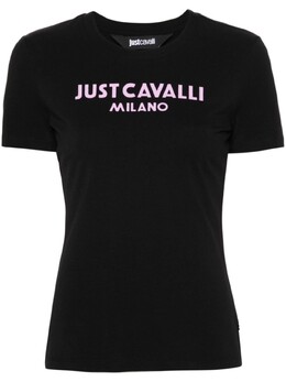 Just Cavalli: Чёрная футболка 