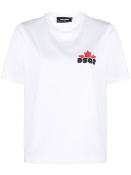 Dsquared2: Белая футболка 
