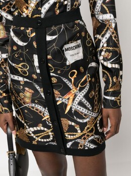 Moschino: Короткая юбка 
