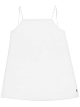 MM6 Maison Margiela: Топ с квадратным вырезом 
