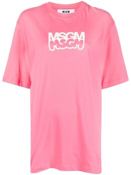 MSGM: Розовая футболка 