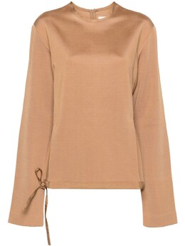 Jil Sander: Топ с длинным рукавом 