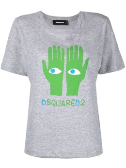 Dsquared2: Серая футболка 