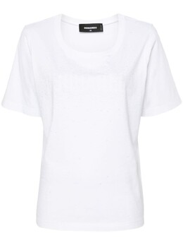 Dsquared2: Белая футболка 