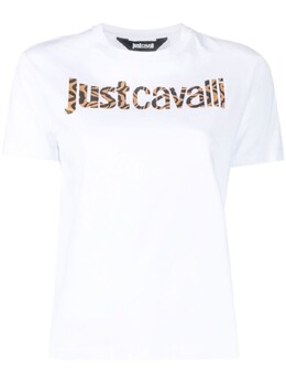 Just Cavalli: Футболка с животным принтом 