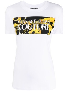 Versace Jeans Couture: Белая футболка 