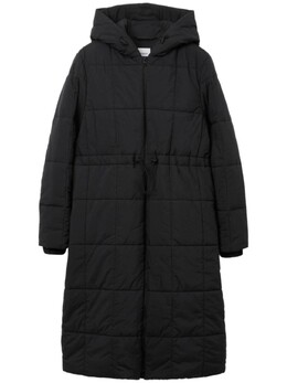 Burberry: Стёганое пальто 