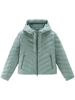 Woolrich: Пуховик с капюшоном 