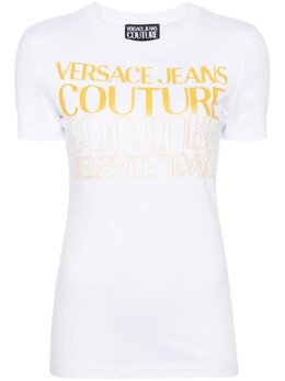 Versace Jeans Couture: Белая футболка 