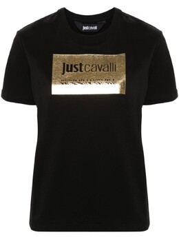 Just Cavalli: Чёрная футболка 