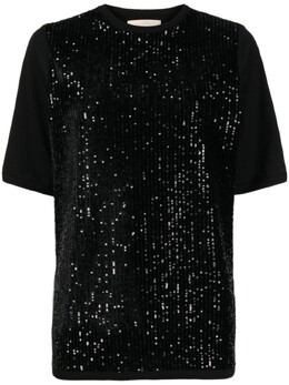 Elie Saab: Бархатная футболка 
