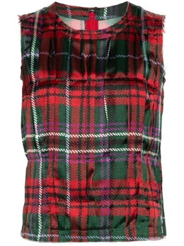 Comme des Garçons: Атласный топ 