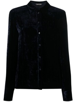 Tom Ford: Бархатная рубашка 