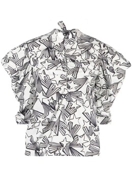 MSGM: Блуза с принтом 