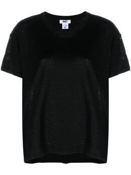 DKNY: Льняная футболка 