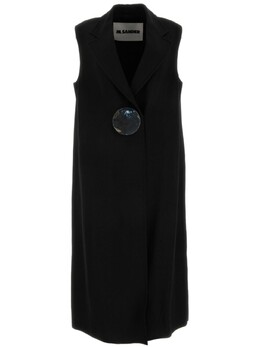 Jil Sander: Чёрный жилет 