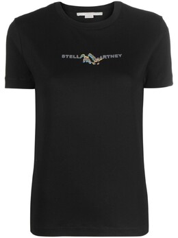 Stella McCartney: Чёрная футболка 