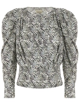 Isabel Marant: Блуза с принтом 