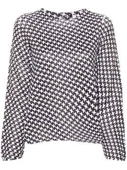 Comme des Garçons: Футболка с принтом 