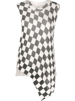 MM6 Maison Margiela: Топ в клетку 