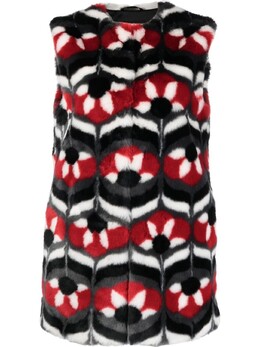 Boutique Moschino: Жилет из искусственного меха 