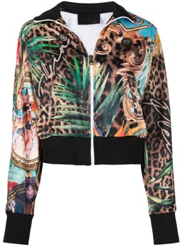 Philipp Plein: Куртка  Baroque с принтом