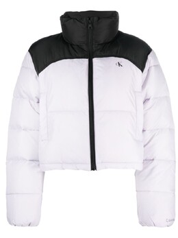 Calvin Klein Jeans: Пуховик с высоким воротником 
