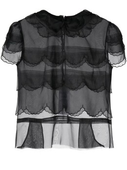 Maison Margiela: Шёлковая блуза 