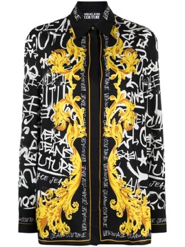 Versace Jeans Couture: Блуза с принтом 