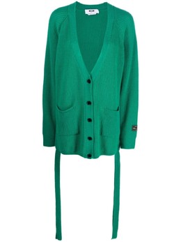 MSGM: Зелёный кардиган 