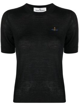 Vivienne Westwood: Чёрный топ  Orb