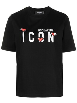 Dsquared2: Чёрная футболка 
