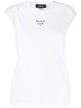 Dsquared2: Футболка с надписями 