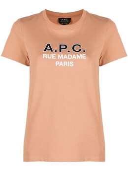 A.P.C.: Розовая футболка 