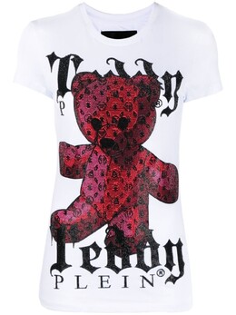 Philipp Plein: Белая футболка 